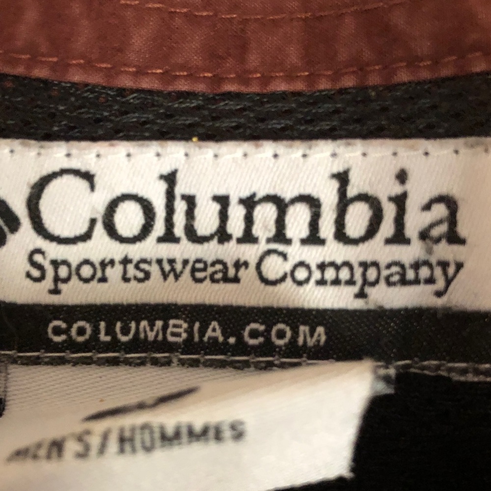 Columbia Men's Rust Button-Down Shirt - Picture 2 of 7